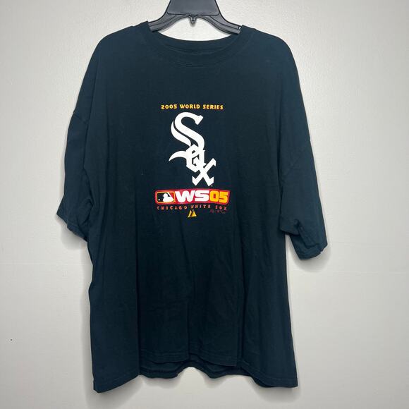 VTG Chicago White Sox 2005 World Series Champions T Shirt 2XL Southside MLB WS05 - Picture 1 of 7